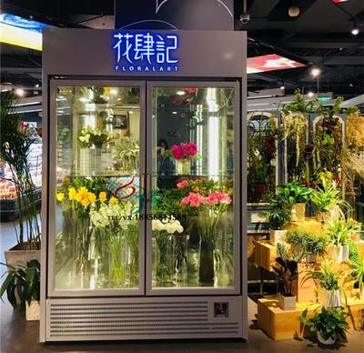【高端花店鮮花柜 風冷豪華鮮花展示柜 招牌燈箱花束保鮮柜】詢價單
